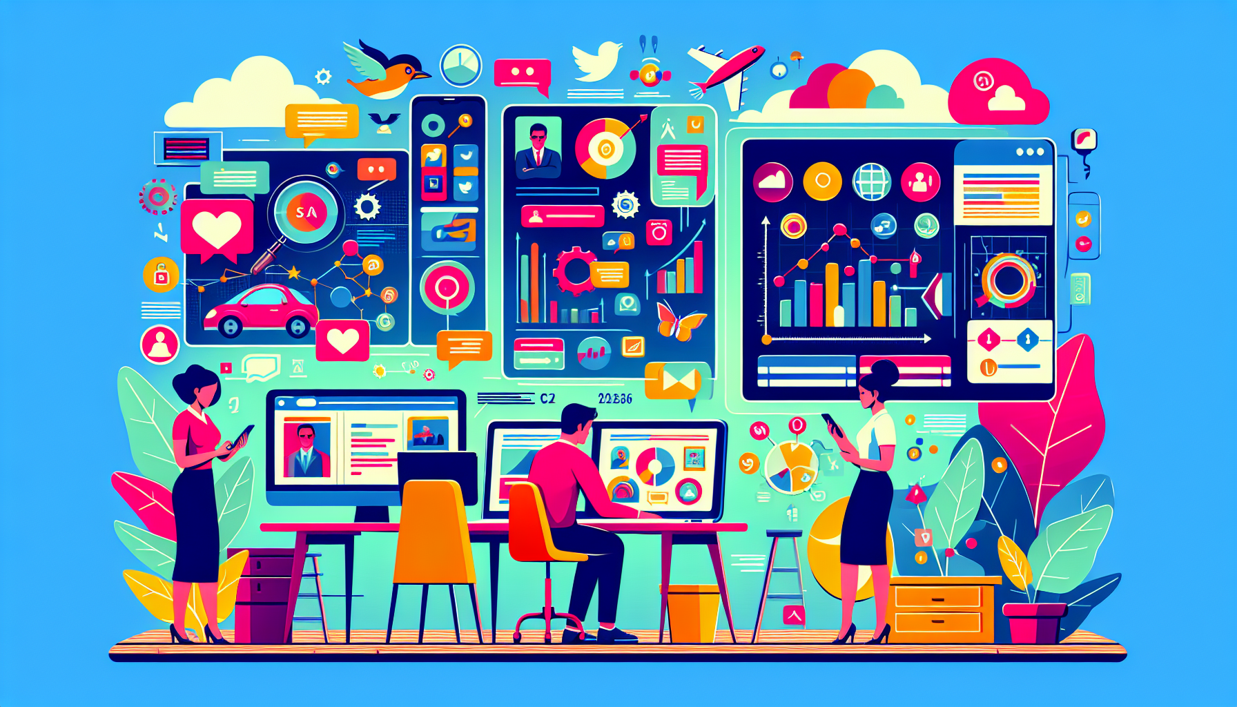 An overview of the profession of a Social Media Manager.